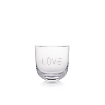 Sklenice LOVE III 200 ml clear