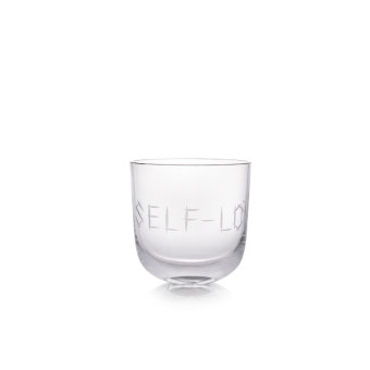 Glass SELF-LOVE 200 ml clear
