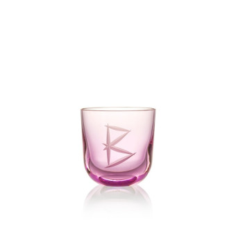 Glass B 200 ml
 Color-pink