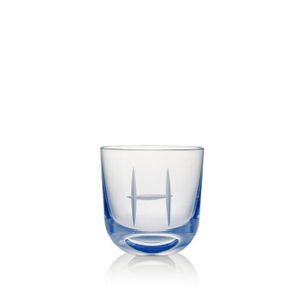 Glass H 200 ml
 Color-blue