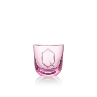 Glass Q 200 ml
 Color-pink