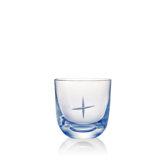 Glass "+" 200 ml
 Color-blue
