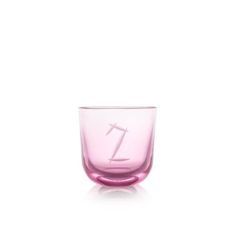 Sklenice s číslem 2 200 ml
 Barva-pink