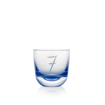 Glass number 7 200 ml
 Color-blue