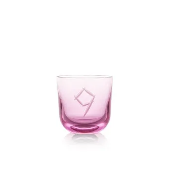 Glass number 9 200 ml
 Color-pink