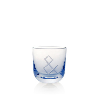 Glass AND 200 ml
 Color-blue