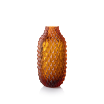 Vase COCO Heroine 33 cm amber