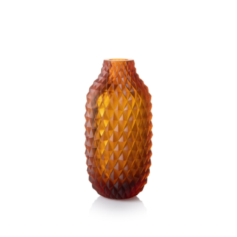 Váza COCO Heroine 33 cm amber