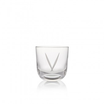 Glass V 200 ml
 Color-crystal