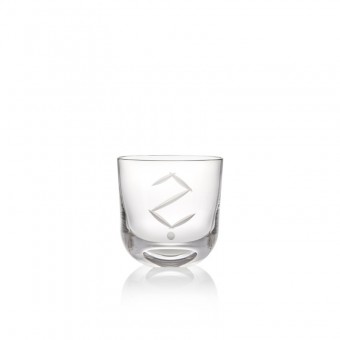 Glass "?" 200 ml
 Color-crystal