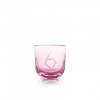 Glass Number 6 200 ml Pink