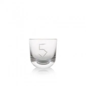 Glass number 5 200 ml
 Color-crystal