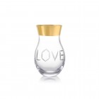 Vase Love Gold 27 cm