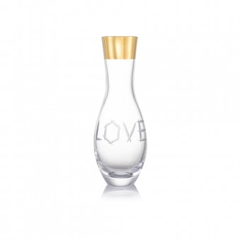 Vase Love Gold 34 cm